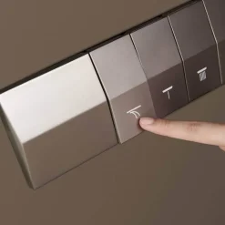 The Blissful Bath Badezimmer-Digitales Regenduschsystem – Multi-Jet-Touchscreen-Duschkopf