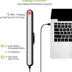 Comfort u0026 Style Beleuchtung-Dimmable LED Touch Night Light - Portable Rechargeable Lamp