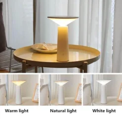 Comfort u0026 Style Beleuchtung-Dimmable Touch LED Desk Lamp - Rechargeable 3-Mode Reading Light