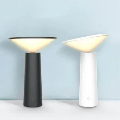 Comfort u0026 Style Beleuchtung-Dimmable Touch LED Desk Lamp - Rechargeable 3-Mode Reading Light