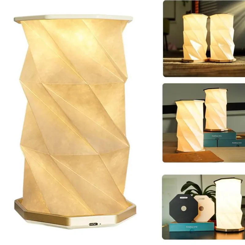 Willow u0026 Whim Beleuchtung-Dimmbare Papierlaterne – Origami Glow Design