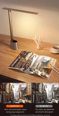 Comfort u0026 Style Beleuchtung-Dimmbare Smart-Schreibtischlampe – Elegantes Augenschutzlicht