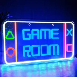 The Gilded Nest Beleuchtung-Dimmbares LED-Neonschild - Spielzimmer-Dekorlicht