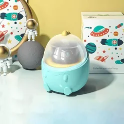 Bright Accents Beleuchtung-Dinosaurier-Nachtlichtprojektor – Bunte Schlaflampe mit Dino-Motiv für Kinder für eine zauberhafte Schlafenszeit