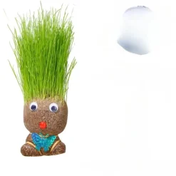 Adventure Basecamp Camping Im Freien|Outdoor-Artikel-DIY Pflanzbare Puppe – Umweltfreundliches Pflanzenkopf-Spielzeug