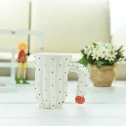 The Cozy Mug Küche & Esszimmer-3D-Kaktus-Kaffeetasse – Einzigartige Keramiktasse mit Pflanzenmotiv
