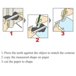 Cozy Living Heimwerkzeuge-3D-Messwerkzeug – Präziser Entfernungs- und Volumenfinder