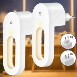 Comfort u0026 Style Beleuchtung-Dämmerungssensor Nachtlichtsteckdose - Energiesparende Wandleuchte