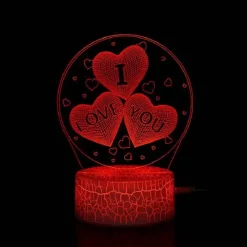 Willow u0026 Whim Gadgets Für Zuhause|Beleuchtung-3D-Nachtlampe - Raumdekorlicht