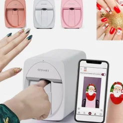 PureGlow Frauenpflege|Körperpflege-3D-Nageldrucker – Professionelle Nailart-Maschine