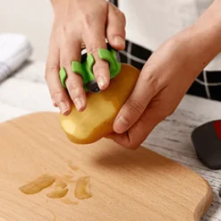 Deco Küche & Esszimmer-Doppelfinger-Gemüseschäler – Ergonomisches Küchenwerkzeug für müheloses Gemüsevorbereiten