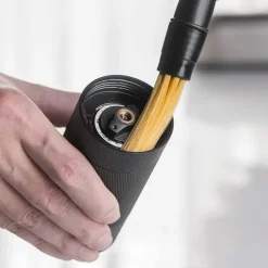 Tom Küche & Esszimmer-Doppelköpfige Kaffeemühlenbürste – Unverzichtbares Barista-Reinigungswerkzeug für einen perfekten Kaffeegenuss