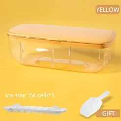 The Cozy Mug Küche & Esszimmer-Doppelschichtige Eiswürfelschale - Eiswürfel-Organizer