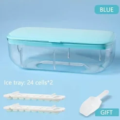 The Cozy Mug Küche & Esszimmer-Doppelschichtige Eiswürfelschale - Eiswürfel-Organizer