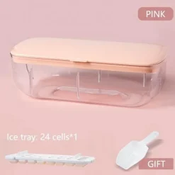 The Cozy Mug Küche & Esszimmer-Doppelschichtige Eiswürfelschale - Eiswürfel-Organizer