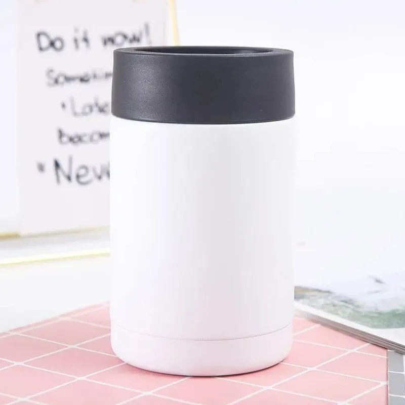 Adventure Basecamp Camping Im Freien|Küche & Esszimmer-Doppelschichtiger Flaschenkühler aus Edelstahl – Premium isolierter Getränkehalter