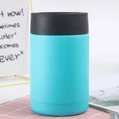 Adventure Basecamp Camping Im Freien|Küche & Esszimmer-Doppelschichtiger Flaschenkühler aus Edelstahl – Premium isolierter Getränkehalter