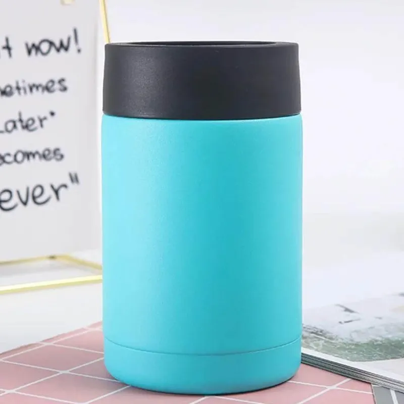 Adventure Basecamp Camping Im Freien|Küche & Esszimmer-Doppelschichtiger Flaschenkühler aus Edelstahl – Premium isolierter Getränkehalter