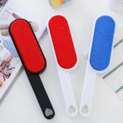 Tom Küche & Esszimmer-Doppelseitige Bürste zur Entfernung von Tierhaaren. Effektiver Fussel- und Staubreiniger für Mäntel und Pullover.