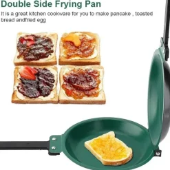 Tom Küche & Esszimmer-Doppelseitige Pfannkuchenpfanne – vielseitiges Küchenutensil für Omeletts und Steaks