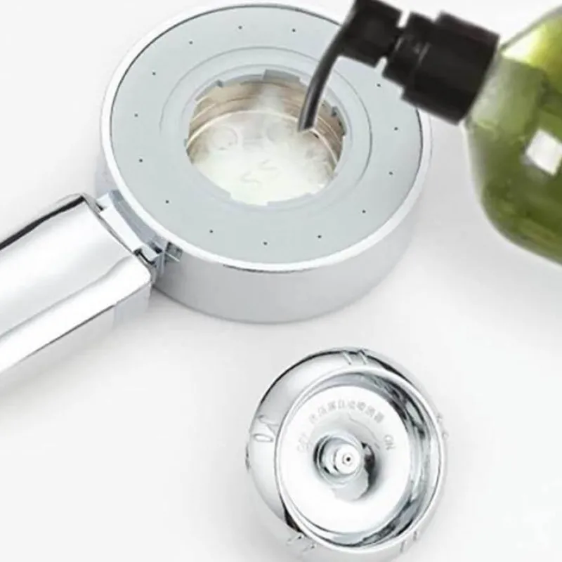 Tranquil Waters Badezimmer|Küche & Esszimmer-Doppelseitiger Hochdruck-Duschkopf – Seifenspender-Design