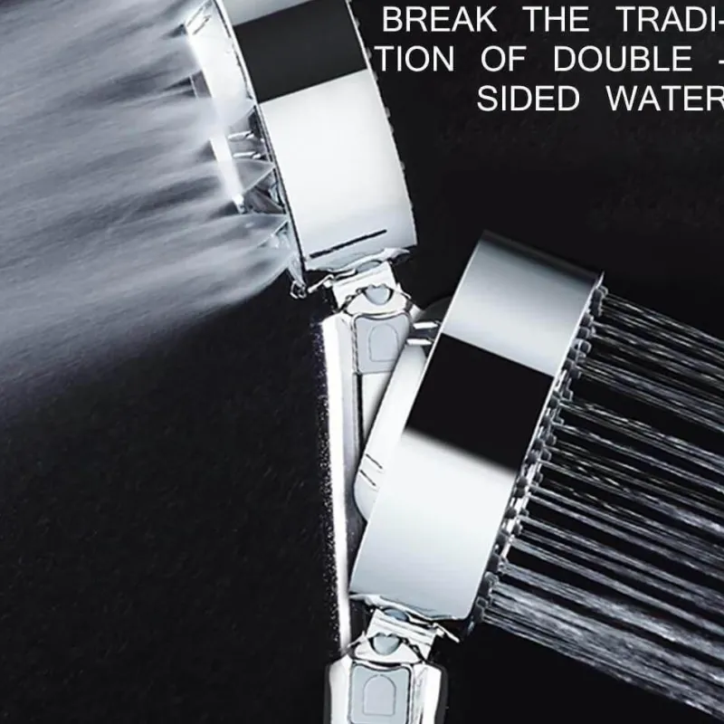 Tranquil Waters Badezimmer|Küche & Esszimmer-Doppelseitiger Hochdruck-Duschkopf – Seifenspender-Design