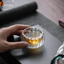 Plates u0026 More Küche & Esszimmer-Doppelwandiges Teetassen-Set aus Glas – vielseitiges Trinkgeschirr für Tee, Espresso, Bier, Whisky