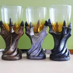 The Decor Haven Küche & Esszimmer-Drachenklauenbecher - Mittelalterliches Wodka- und Weintrinkgeschirr