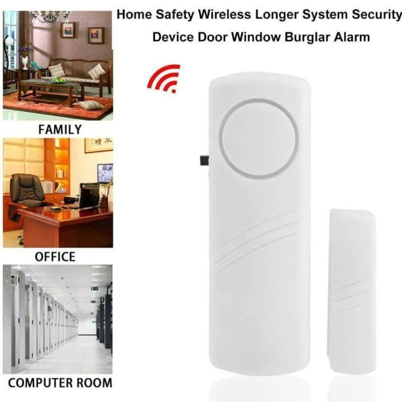 Comfort u0026 Style Gadgets Für Zuhause-Drahtloser Alarm mit magnetischem Bewegungssensor – Sicherheitssystem für Zuhause