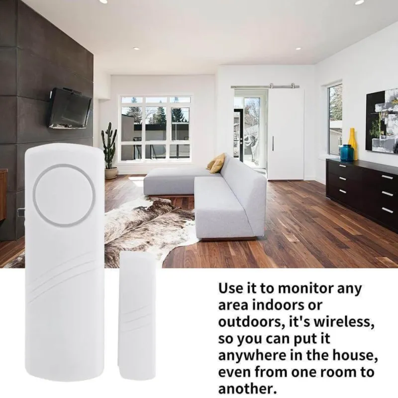 Comfort u0026 Style Gadgets Für Zuhause-Drahtloser Alarm mit magnetischem Bewegungssensor – Sicherheitssystem für Zuhause