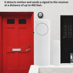 Comfort u0026 Style Gadgets Für Zuhause-Drahtloser Alarm mit magnetischem Bewegungssensor – Sicherheitssystem für Zuhause