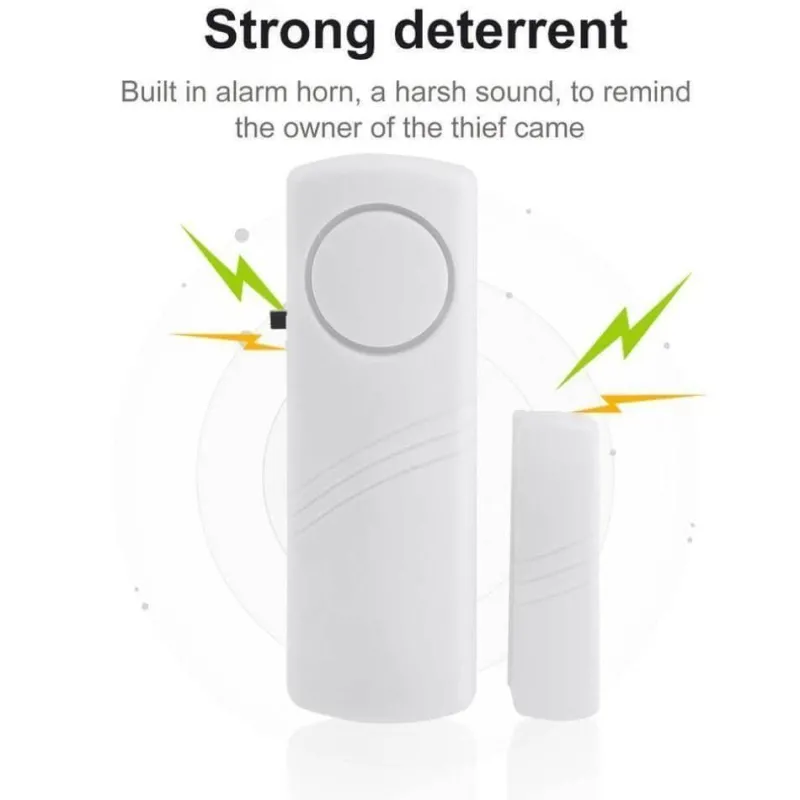 Comfort u0026 Style Gadgets Für Zuhause-Drahtloser Alarm mit magnetischem Bewegungssensor – Sicherheitssystem für Zuhause