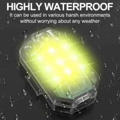 Wild u0026 Free Gear Autozubehör|Automobilindustrie-Drahtloser Blinker mit Fernbedienung - Antikollisions-Sicherheitslicht