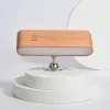 Comfort u0026 Style Beleuchtung-Drehbare magnetische LED-Nachtlampe - wiederaufladbare Schreibtischlampe aus Holz
