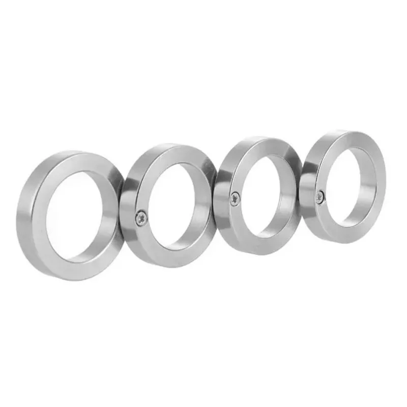 Cozy Living Camping Im Freien|Outdoor & Garten-Drehbarer, faltbarer Selbstverteidigungsring aus Edelstahl