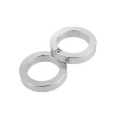 Cozy Living Camping Im Freien|Outdoor & Garten-Drehbarer, faltbarer Selbstverteidigungsring aus Edelstahl