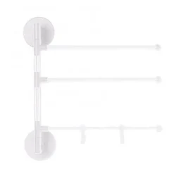 Tranquil Waters Badezimmer|Küche & Esszimmer-Drehbarer Handtuchhalter zur Wandmontage – Mehrschichtiger Badezimmer-Organizer