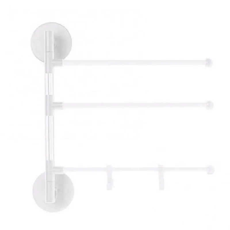 Tranquil Waters Badezimmer|Küche & Esszimmer-Drehbarer Handtuchhalter zur Wandmontage – Mehrschichtiger Badezimmer-Organizer