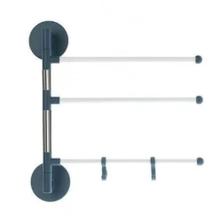 Tranquil Waters Badezimmer|Küche & Esszimmer-Drehbarer Handtuchhalter zur Wandmontage – Mehrschichtiger Badezimmer-Organizer