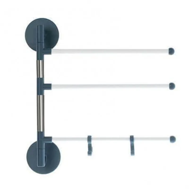 Tranquil Waters Badezimmer|Küche & Esszimmer-Drehbarer Handtuchhalter zur Wandmontage – Mehrschichtiger Badezimmer-Organizer