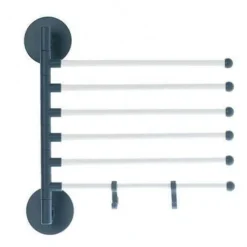 Tranquil Waters Badezimmer|Küche & Esszimmer-Drehbarer Handtuchhalter zur Wandmontage – Mehrschichtiger Badezimmer-Organizer