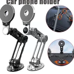 Wild u0026 Free Gear Autozubehör|Automobilindustrie-Drehbarer magnetischer Autotelefonhalter - Mechanischer Saugarm