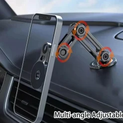 Wild u0026 Free Gear Autozubehör|Automobilindustrie-Drehbarer magnetischer Autotelefonhalter - Mechanischer Saugarm