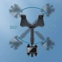 Wild u0026 Free Gear Autozubehör|Automobilindustrie-Drehbarer Telefonhalter für den Rückspiegel - Verstellbare Autohalterung