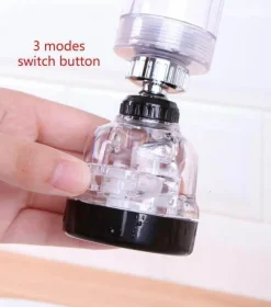 Deco Küche & Esszimmer-Drehbarer Wasserhahnfilter - Multifunktionaler Sprühhahnaufsatz