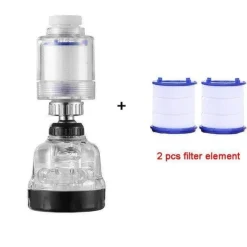 Deco Küche & Esszimmer-Drehbarer Wasserhahnfilter - Multifunktionaler Sprühhahnaufsatz