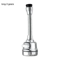 Deco Küche & Esszimmer-Drehbarer, wassersparender Wasserhahnkopf – 360 Grad schwenkbarer Wasserhahnaufsatz