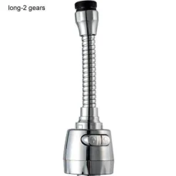 Deco Küche & Esszimmer-Drehbarer, wassersparender Wasserhahnkopf – 360 Grad schwenkbarer Wasserhahnaufsatz