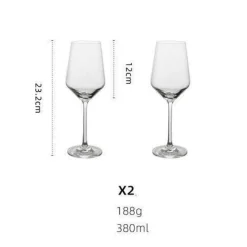 Timeless Touch Küche & Esszimmer-Drehbarer Weinglashalter aus Kristallglas – Eleganter Ständer für Trinkgefäße