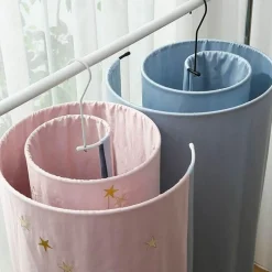 Tranquil Waters Badezimmer-Drehbarer Wäscheständer – Platzsparender Wäsche-Organizer